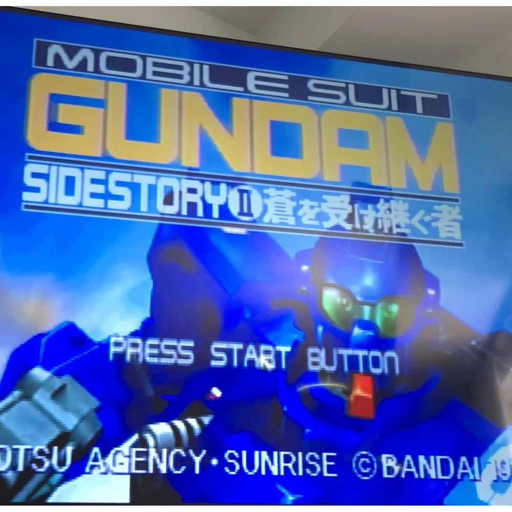 Mobile Suit Gundam Side Story II - Japan Sega Saturn - CIB Working - US Ship